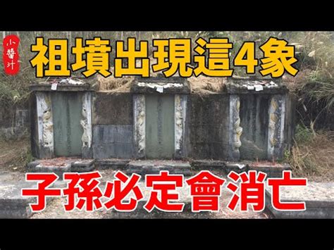 祖墳裂開 消防栓箱阻擋